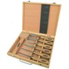 Brüder Mannesmann 7 Piece Wood Carving Tool Set 66107