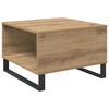 vidaXL Coffee Table Artisan Oak 55 x 55 x 36.5 cm Engineered Wood