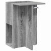 vidaXL End Table Grey Sonoma 35 x 40 x 55 cm Engineered Wood