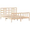 vidaXL Bed Frame without Mattress 160x200 cm Solid Wood Pine