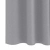 vidaXL Blackout Curtains with Rings 2 pcs Light Grey 245 x 140 cm