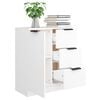 vidaXL Sideboard White Engineered Wood
