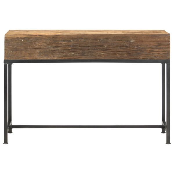 vidaXL Console Table 120x30x80 cm Solid Reclaimed Wood