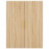 vidaXL Wall Mounted Cabinets 2 pcs Sonoma Oak 69.5x34x90 cm