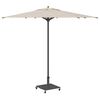 vidaXL Parasol Base Dark Grey 45 x 45 x 31.5 cm