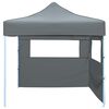 vidaXL Party Tent Folding Anthracite 291 x 291 x 315 cm Oxford Fabric