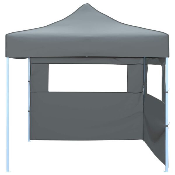 vidaXL Party Tent Folding Anthracite 291 x 291 x 315 cm Oxford Fabric