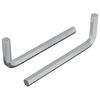 vidaXL Hex Key 2 pcs Silver 32 x 86 mm Steel