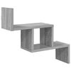 vidaXL Wall Shelf Grey Sonoma 48 x 15 x 42 cm Engineered Wood