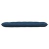 vidaXL Back Pillow Blue 160 x 19 x 50 cm Fabric