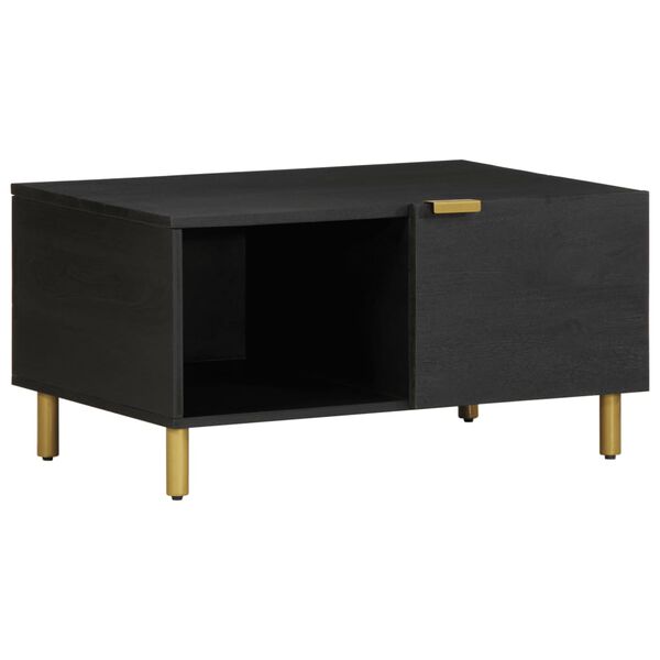 vidaXL Coffee Table Black 80x50x40 cm Engineered Wood