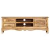 vidaXL TV Cabinet 120x30x42 cm Solid Mango Wood