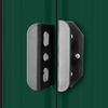 vidaXL Garden Shed 257x298x178 cm Metal Green