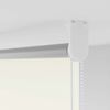 vidaXL Roller Blind Blackout Off White 130x150 cm Fabric Width 126.6 cm Polyester