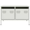 vidaXL TV Cabinet White 68x50x43.5 cm Cold-rolled Steel