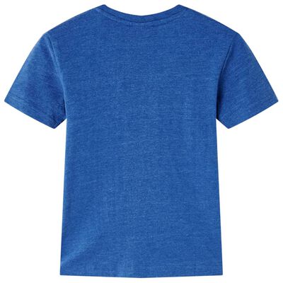 Kids' T-shirt Dark Blue Melange 92
