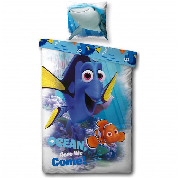 Disney Children's Duvet Cover Set Finding Dory 200x140 cm DEKB293002