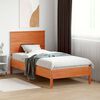vidaXL Headboard Wax Brown 90 cm Solid Wood Pine