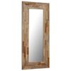 vidaXL Mirror Reclaimed Teak 50x110 cm