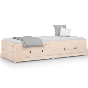 vidaXL Day Bed without Mattress 80x200 cm Solid Wood Pine