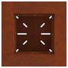 vidaXL Fire Pit Brown 60 x 60 x 50 cm Weathering Steel