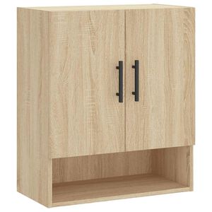vidaXL Wall Cabinet Sonoma Oak 60x31x70 cm Engineered Wood