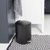 HI Metal Pedal Bin 5 L Black