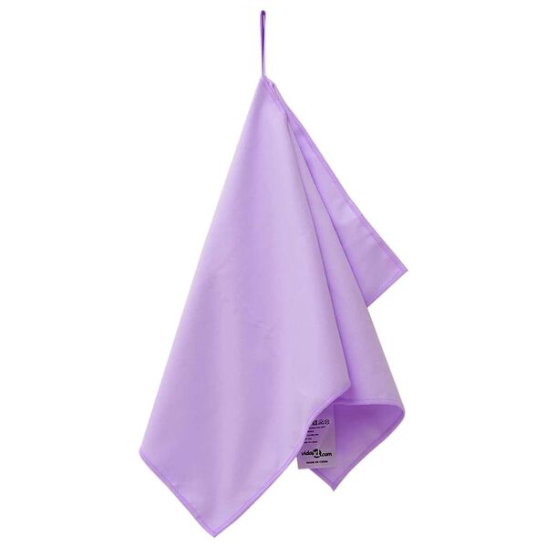 vidaXL Sports Towels 2 pcs Purple 50 x 30 cm Polyester and polyamide