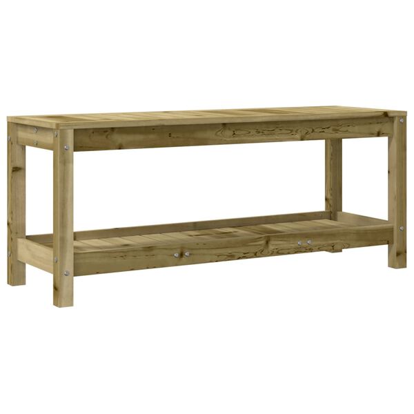 vidaXL Garden Bench 108x35x45 cm Impregnated Wood Pine