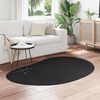 vidaXL Carpet Folding Black 120 x 170 cm Polyester