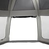 vidaXL Pool Tent with Removable Fly & Mesh Walls Grey 612x612 cm