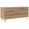 vidaXL Record Cabinet Artisan oak 100 x 38 x 48 cm Engineered Wood