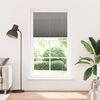 vidaXL Pleated Blind Anthracite 110x200 cm Fabric Width 109.4 cm Polyester