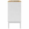 vidaXL Bathroom Sink Cabinet with Shelf FLORO White 60 x 40 x 80 cm