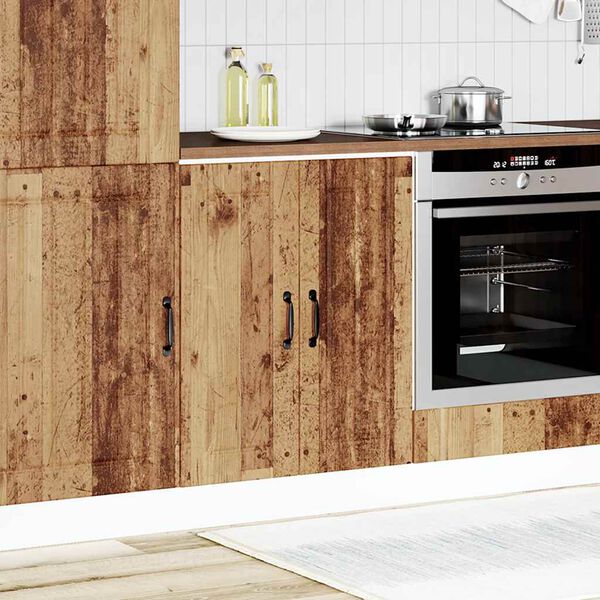 vidaXL Sink Base Cabinet Lucca Old Wood Engineered Wood