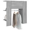 vidaXL Hallway Cabinet Grey Sonoma 97.5x37x99 cm Engineered Wood