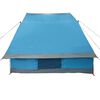 vidaXL Camping Tent with Roof Blue 282 x 225 x 154 cm Taffeta