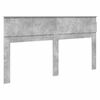 vidaXL Headboard Concrete Grey 200 cm Engineered wood