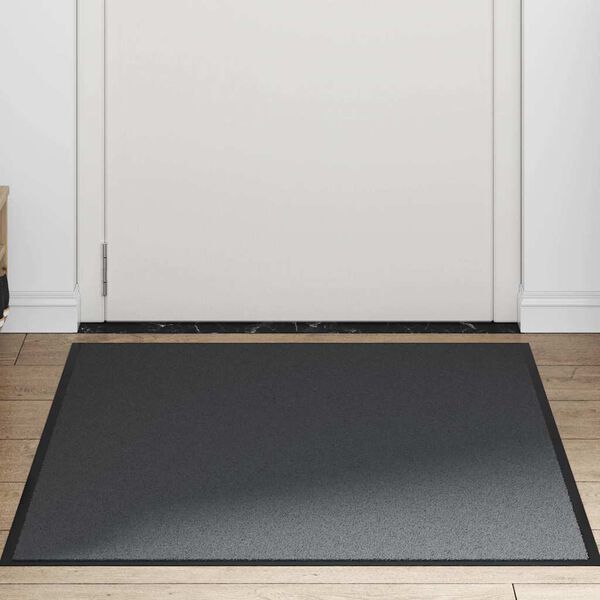 vidaXL Doormat Anthracite 90x120 cm
