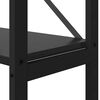 vidaXL Bookshelf Black Oak 40 x 30 x 155 cm Engineered Wood