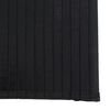vidaXL Rug Rectangular Black100x200 cm Bamboo