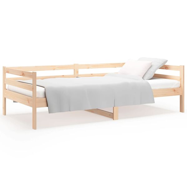 vidaXL Day Bed without Mattress 80x200cm Solid Wood Pine