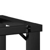 vidaXL Coffee Table Legs O-Frame 40x40x33 cm Steel