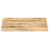 vidaXL Table Top Solid Mango Wood 25-27 mm 80x70 cm