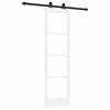 vidaXL Sliding Door ORKDAL White 61 x 198.5 cm