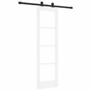 vidaXL Sliding Door ORKDAL White 61 x 198.5 cm