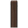 vidaXL Bathroom Mirror Cabinet Brown Oak 60x16x60 cm Engineered Wood