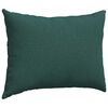vidaXL Sofa Pillows 2 pcs Dark Green 70 x 50 cm Fabric