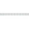 vidaXL Wire Mesh Fence with Spike Anchors Green 2x25 m
