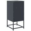 vidaXL Bedside Cabinet Anthracite 36x39x78 cm Steel